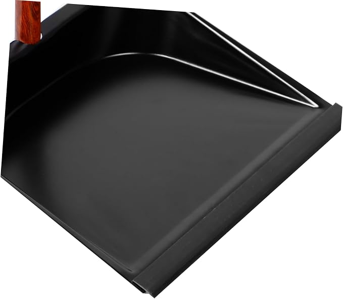 HEALLILY Broom and Dustpan Set with Handle Versatile Cleaning Tool for Home Kitchen and Patio for Pet Hair and Dust Removal Ergonomic Design for Comfortable Use