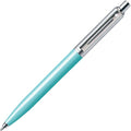 Sheaffer Sentinel Turquoise Ballpoint Pen with Chrome Trim