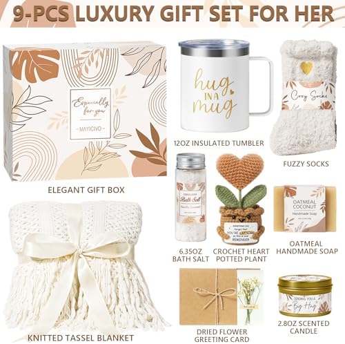 Birthday Gifts for Women Care Package Get Well Soon Gift Baskets Self Care