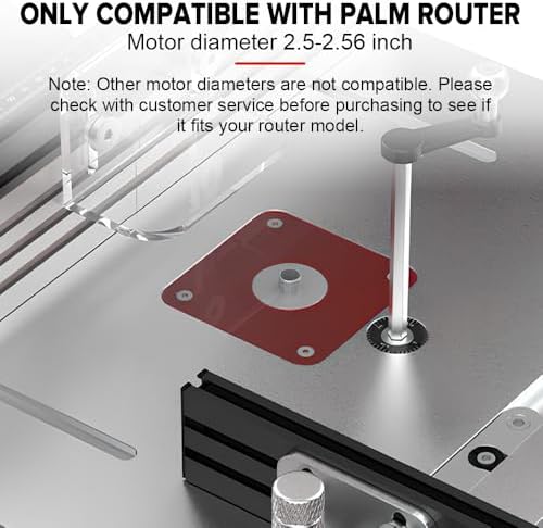 Bench Top Router Table, Full Size Portable Router Table, Workshop Table Router, Workbench Accessory Imperial