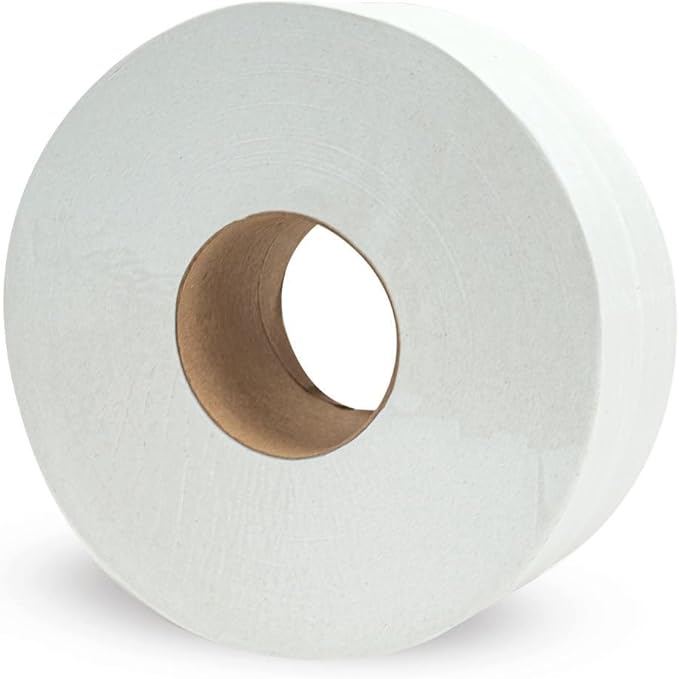 Morcon M99 Bath Jumbo Tissue, Septic Safe, 2-Ply, 3.3in x 1,000ft., 12 Count