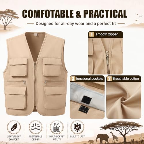 5 Pcs Safari Costume for Women Halloween Cosplay Outfit