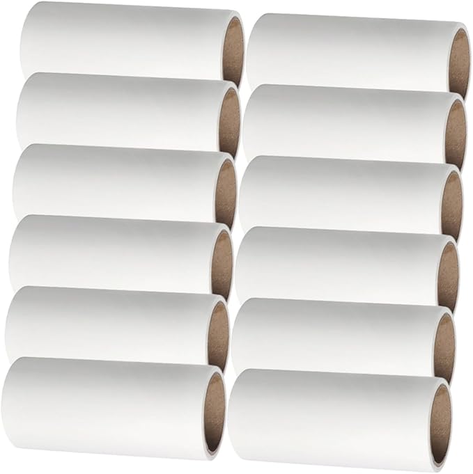 16pcs Lint Roller Set Refillable Sticky Rollers for Clothes Carpet and Furniture Convenient Pet Hair Remover for Home Use Lightweight Easy All Fabrics