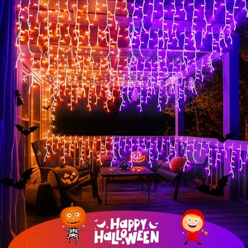 JMEXSUSS 400 LED Color Changing Halloween Lights Outdoor
