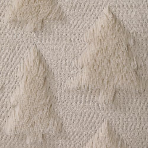 DFXSZ Christmas Tree Pillow Covers 14x36 Set of 2 Christmas Decor Beige
