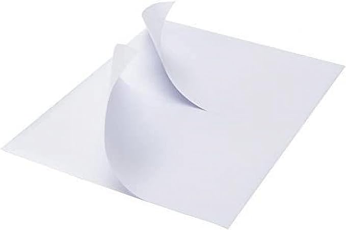 9527 Product 8.5" x 5.5" Half Sheet Self Adhesive Shipping Labels for Laser & Inkjet Printers, Easy to Peel Label, 500 Sheet 8.5 x 11 Address Labels, 2 Labels per Sheet (1000 Labels)