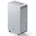5000 Sq.Ft Energy Star Most Efficient 2024 Dehumidifier, Max 100 Pint Moisture Removal, Auto Defrost, Drain Hose, Smart Humidity Control for Basement, Home, Garage, Bathroom, Laundry Room