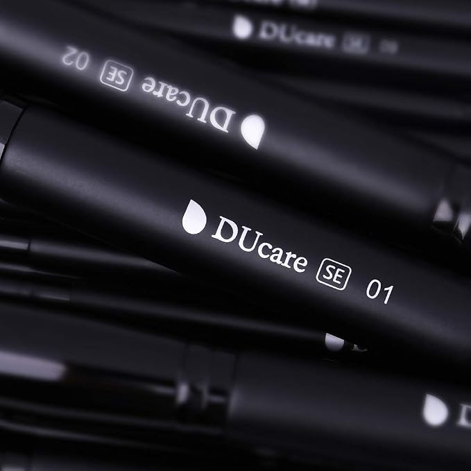 DUcare Professional Makeup Brushes Set 27Pcs | Makeup Brush Set Premium Synthetic Kabuki Foundation Blending Face Powder Blush Concealers Eye Shadows Brushes