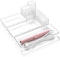 Manalete 31 Pcs Clear Plastic Drawer Organizer, Makeup & Vanity Organizer