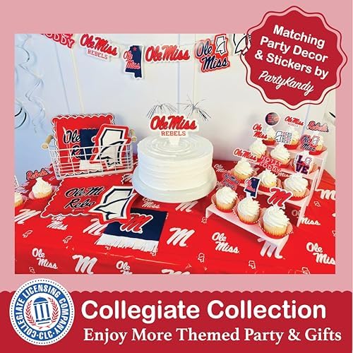 Ole Miss Merch 12-Day Christmas Ornament Advent Calendar Football Gift