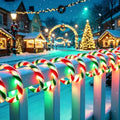 Christmas Candy Cane Lights, 33ft White & Red & Geeen Christmas Rope Lights