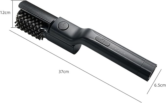 Grill Cleaner, Electric Grill Brush, Cordless BBQ Grill Cleaner with 3 Speed Settings, Adjustable Rotary Head, Reinforced Steel Bristles, for Gas Charcoal Smoker Grates (4 Brush Head)