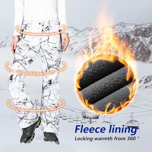 33,000ft Women's Snow Pants Ski Insulated Snowboard Winter Waterproof Warm