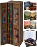RONSTONE Mini Book Advent calendar for Christmas Tree Decor