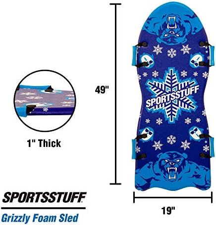 SportsStuff Grizzly Foam Sled