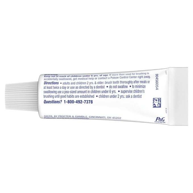 Crest Complete Whitening Plus Scope Multi-benefit Fluoride Toothpaste, Minty Fresh, 0.85 Ounce (pack Of 36)