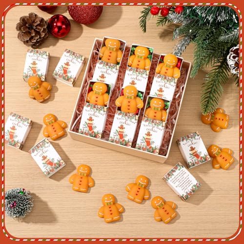 24 Sets Christmas Gingerbread Gifts Funny Appreciation Party Favors