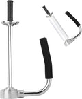 Industrial Stretch Wrap Dispenser, Film Cutters Shrink Wrap Handle | Heavy-Duty Stretch Film Dispenser Holder for Pallet Packing, Wrapping, Adjustable 12-20 Inch