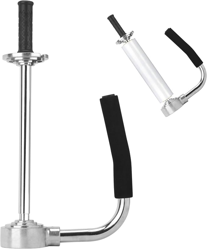 Industrial Stretch Wrap Dispenser, Film Cutters Shrink Wrap Handle | Heavy-Duty Stretch Film Dispenser Holder for Pallet Packing, Wrapping, Adjustable 12-20 Inch