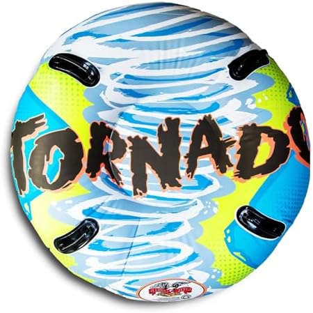 Flexible Flyer 50" Tornado 2-Person Inflatable Snow Tube & Pool Float