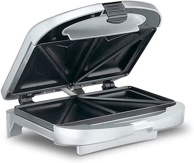 Cuisinart Sandwich Grill, Silver, WM-SW2N1NAS