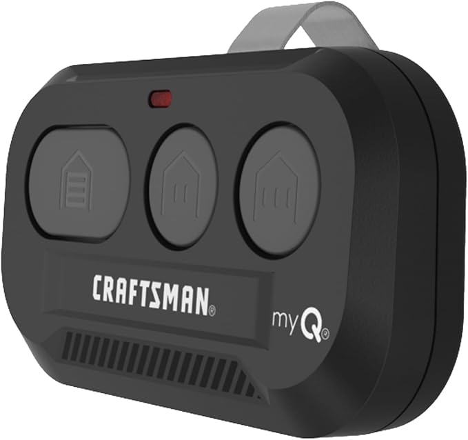 Craftsman Genuine 3-Button Garage Door Opener Remote | Ultra-Secure Encryption, 1-Year warranty, Controls up to 3 garage doors