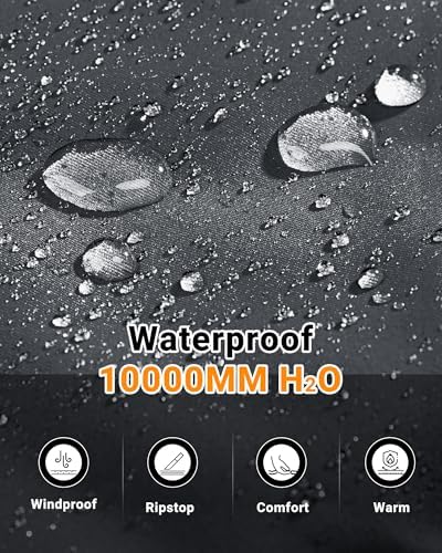 33,000ft Mens Snow Ski Pants Waterproof Insulated Snowboard for Winter