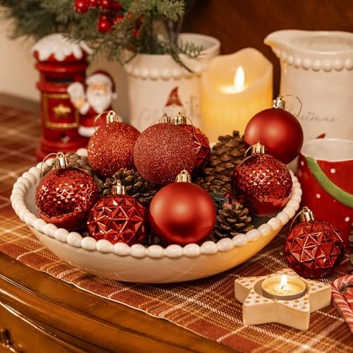 Valery Madelyn 50ct Christmas Tree Decorations Ball Ornaments 2 Inches