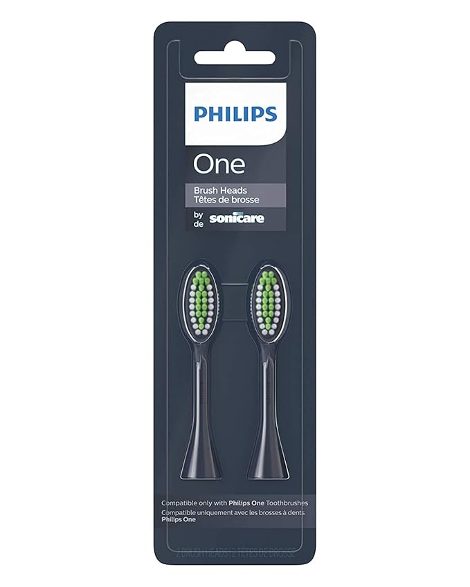 Philips Sonicare One Electric Toothbrush with Travel Case and 2pk Heads - Midnight Blue, HY100-01