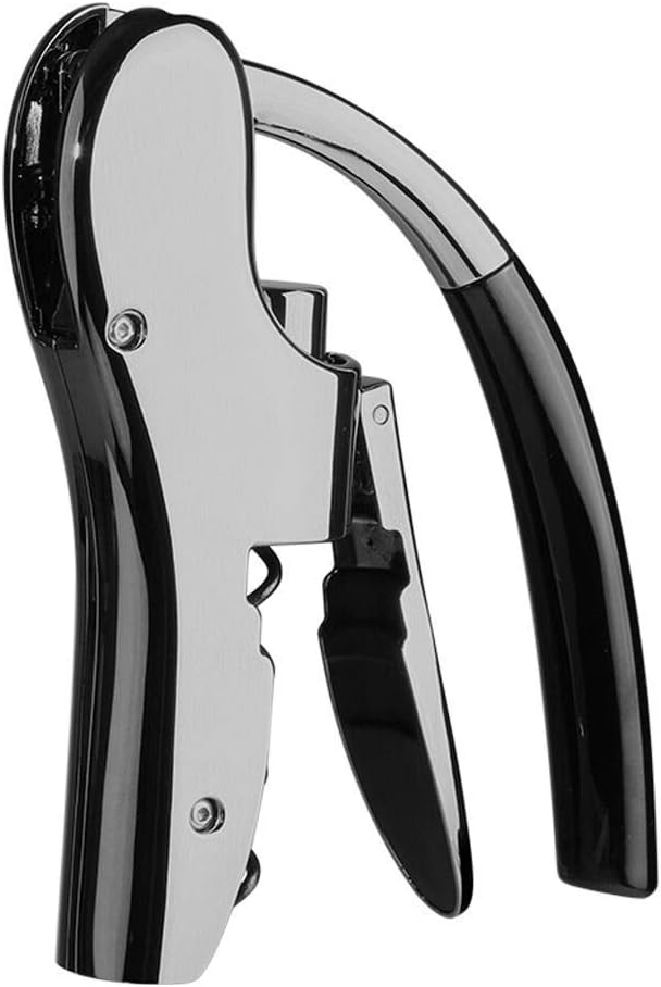 Rabbit Wine Opener, Easy Lever Corkscrew Gift Set | Zinc Alloy Rabbit Corkscrew Opens Bottles In Seconds, Arthritic Hands Friendly, Includes Foil Cutter And Extra Spiral