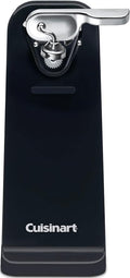Cuisinart Electric Can Opener, One-Touch Operation, Nonslip Base, Black | Ideal electric can opener for seniors with magnetic lid holder, one-touch design, nonslip base & detachable lever, CCO-50BKN