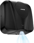 AIKE Elephant Power Commercial Hand Dryer High Speed Auto Warm Wind, Matte Black Thermoset Cover AC110V-130V Model AK2812