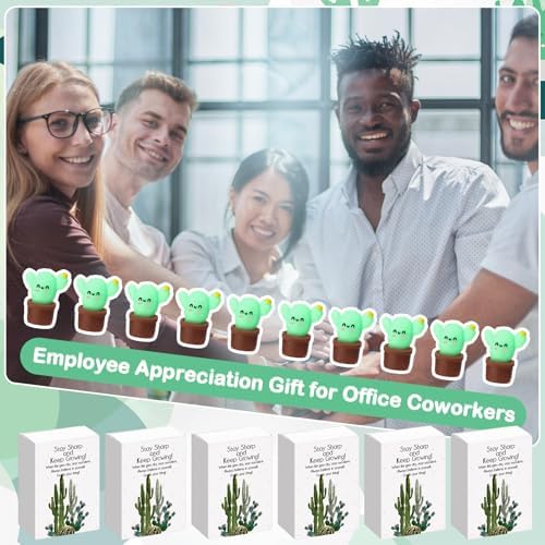 72 Sets Believe in Yourself Gifts Cactus Growing Party Favors
