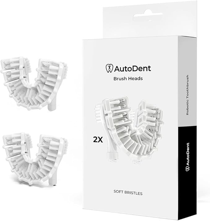 Replacement Toothbrush Heads for Adults (13+), 2 Count, Soft Bristles