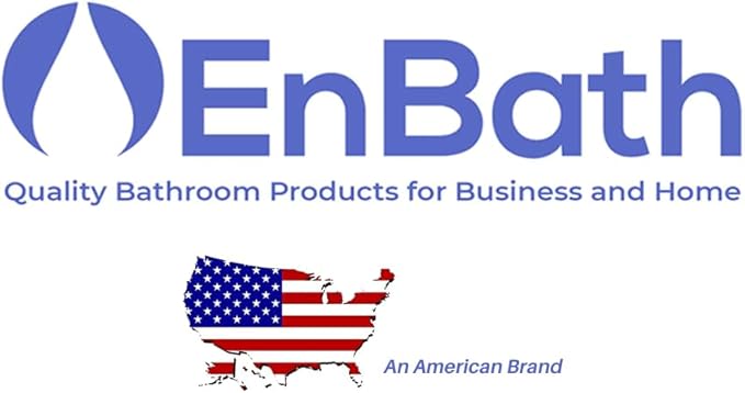 Commercial Soap Dispenser Wall Mount for Bathroom (2-Pack), Wall Mounted Hand Soap/Sanitizer Dispenser for Home or Business (Black), by EnBath
