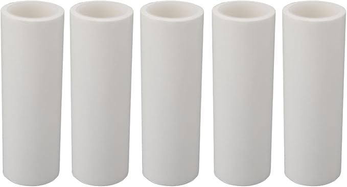 Lint Roller Refills Static Free Extra Sticky Lint Roller Refills for Clothes Pet Hair Removal Lint Remover Roller Refill White 5Pcs (10 Inch)