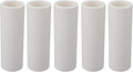 Lint Roller Refills Static Free Extra Sticky Lint Roller Refills for Clothes Pet Hair Removal Lint Remover Roller Refill White 5Pcs (6 Inch)