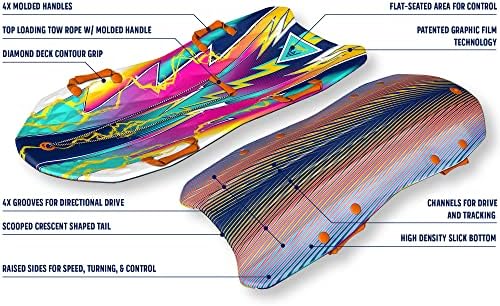Artikfun Premium Recreational Winter Foam Snow Sled