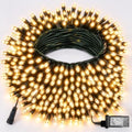 Pooqla 200 LED Warm White Christmas Lights Outdoor String Lights, 66 ft