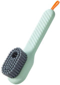 1pc Multifunctional Clean Brush Soft-Bristled Shoe Brush Liquid Brushes Removing Carpet Floor Clothing Board Long Handle Brush
