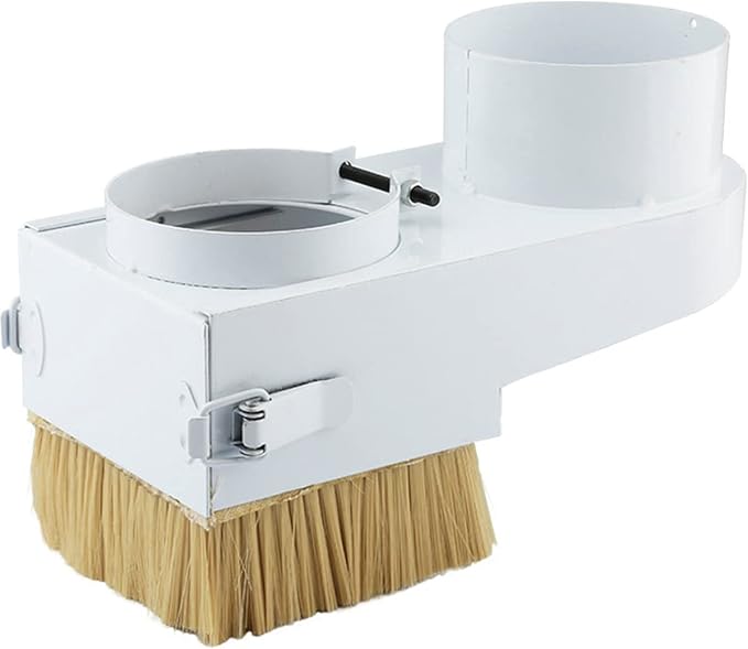 Upgrade Version CNC Spindle Dust Shoe Cover Cleaner Router Dust Collector Vacuum Brush for Vacuum Cleaner 100mm Engraving Milling Machine Tools