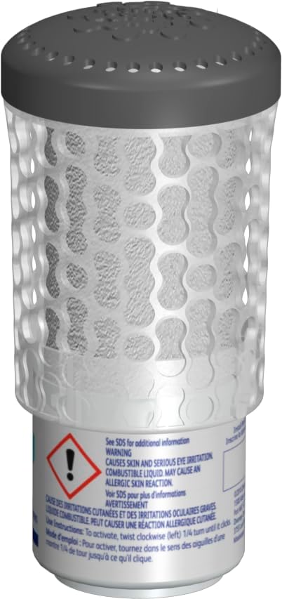 Diversey 100910595 Good Sense 60 Day Air Care System Refill, Continuous Odor Control Air Freshener Cartridge, Odor Neutralizing, Fresh Scent, 1.7 Ounce (Pack of 6)