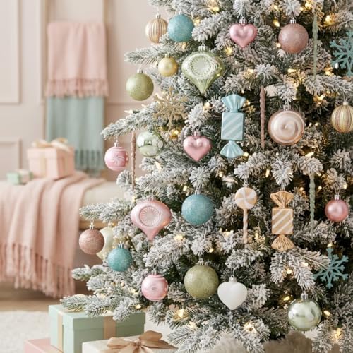 Valery Madelyn 108ct Christmas Ornaments Tree Decorations Set