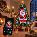Smart Animated Christmas Tree Lights - DIY Pixel Light Show (5.9ft/1.8m (400 Lights))