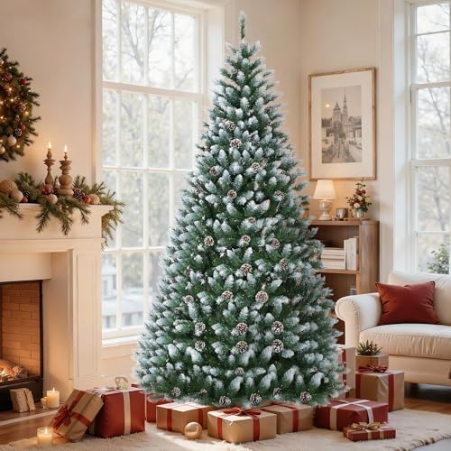 Garvee 6 ft Pre-Decorated Artificial Christmas Tree Prelit