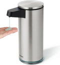 AIKE SensePro Automatic Soap Dispenser 12.8oz Spot Resist Stainless Finish | Type-C Charge with Months Long Standby Time, Adjustable 5 Levels Precise Dispense for Home Dish Soap and Hand Soap