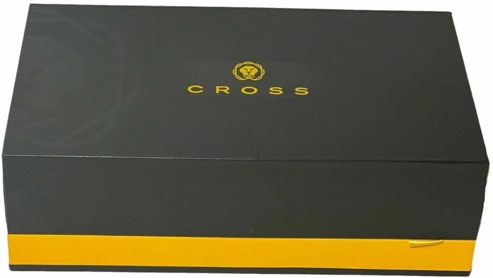 Cross Classic Century Lustrous Black Lacquer and Polished Chrome Appointments Refillable Ballpoint Pen Presented in a Luxury Gift Box