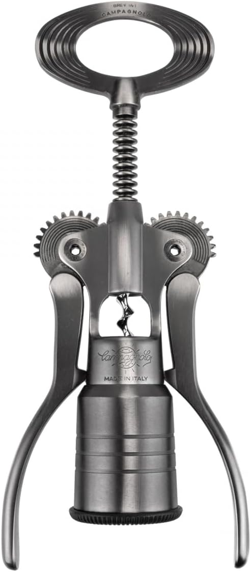 Campagnolo Corkscrew V2 Corkscrew Satin Silver | camping-coffee-and-tea-pots