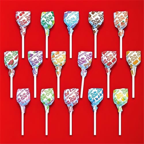 Dum Dums Original Candy Mix Variety Pack - All-Time Classic Flavors, Lollipops Individually Wrapped, Assorted Suckers for Bulk Halloween Candy - 720 Count