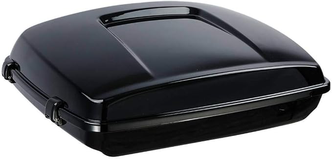 TCMT 5.5" Razor Motorcycle Trunk W/Black Latch Fit For Harley 2014-2025 Touring CVO Road King Road Glide Street Glide Electra Glide Pack